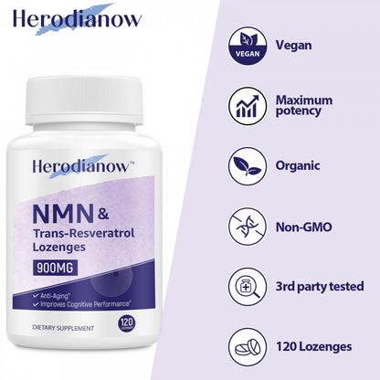 Herodianow NMN Trans-Resveratrol Lozenges