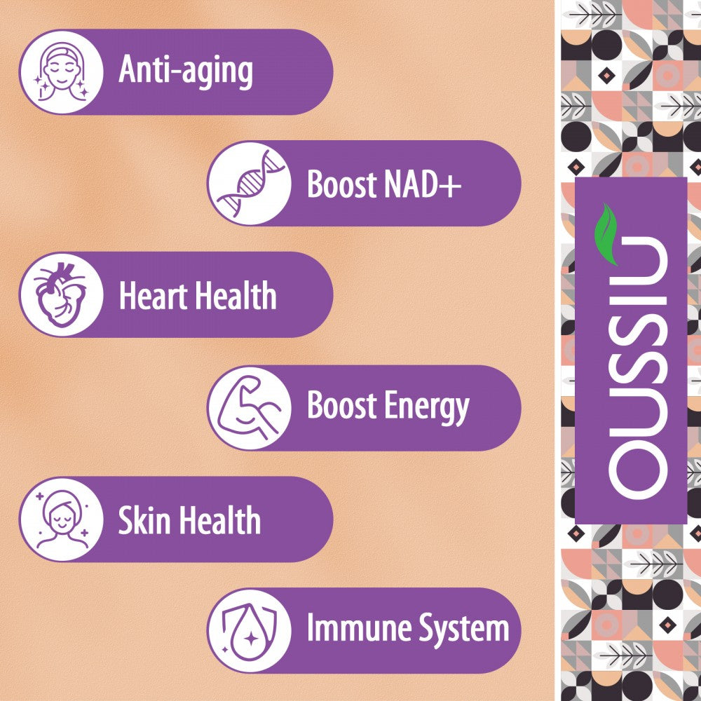 Oussiu NMN+Trans-Resveratrol Supplement 950mg