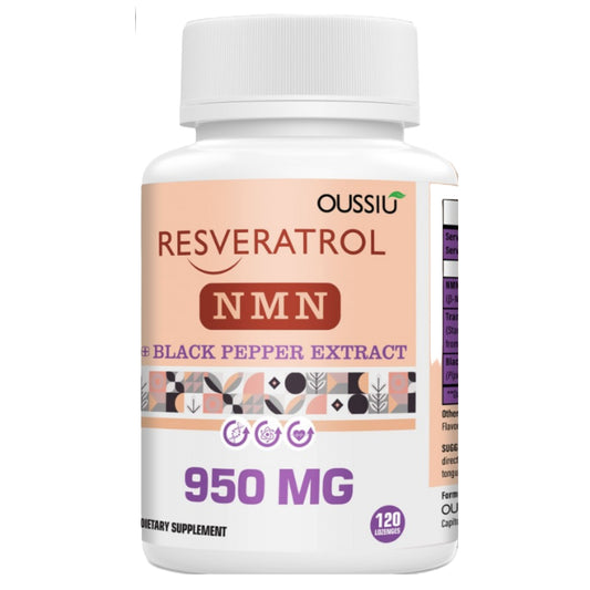 Oussiu NMN+Trans-Resveratrol Supplement 950mg