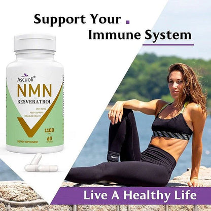 Ascuoli NMN + Resveratrol 1100mg