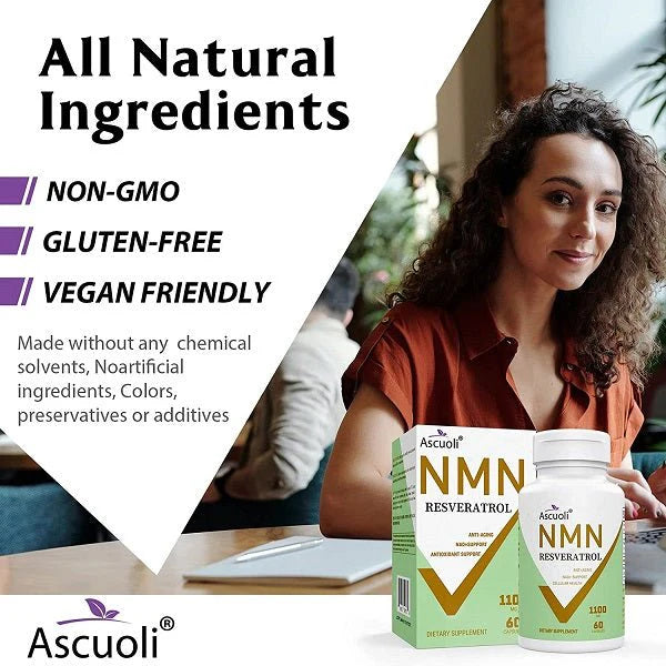 Ascuoli NMN + Resveratrol 1100mg