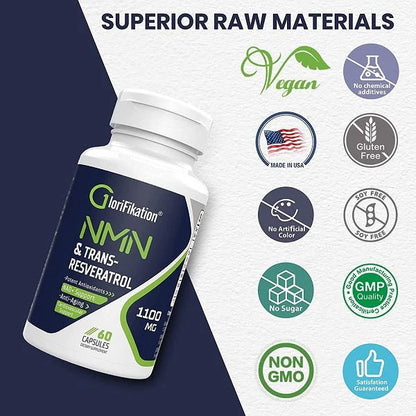 GloriFikation NMN + Resveratrol 1100mg
