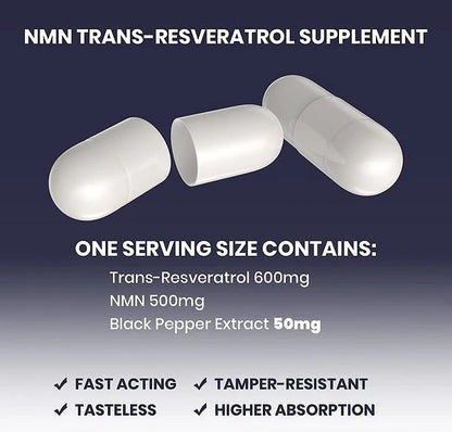 GloriFikation NMN + Resveratrol 1100mg