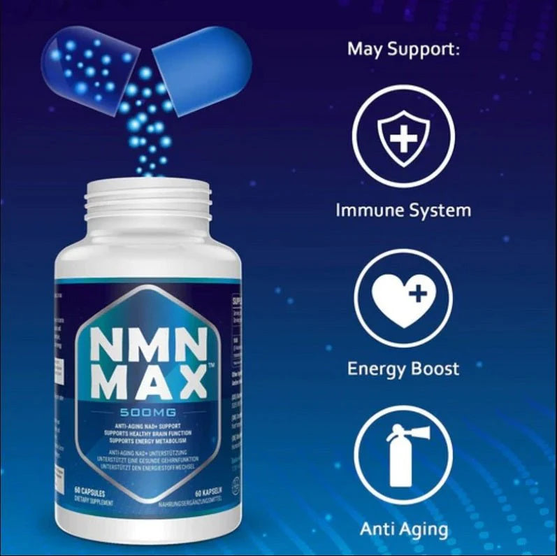 NMN Max NMN Nicotinamide Mononucleotide Capsules 500mg