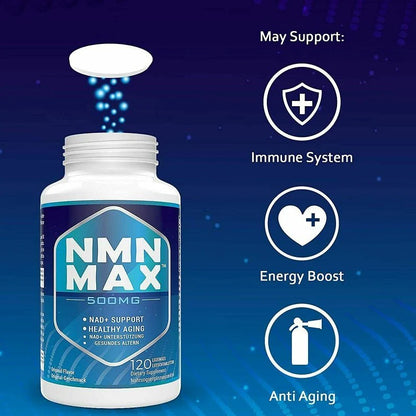 NMN Max NMN Nicotinamide Mononucleotide Lozenges 500mg